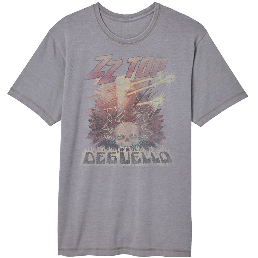 ZZ Top Deguello Fade Official Vintage Wash T-shirt Hoodie, Sweatshirt | ZylaModa.com