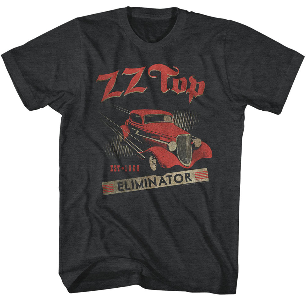 ZZ Top Mens S/S T-Shirt - Est 1969 - Heather Black Heather Hoodie, Sweatshirt | ZylaModa.com