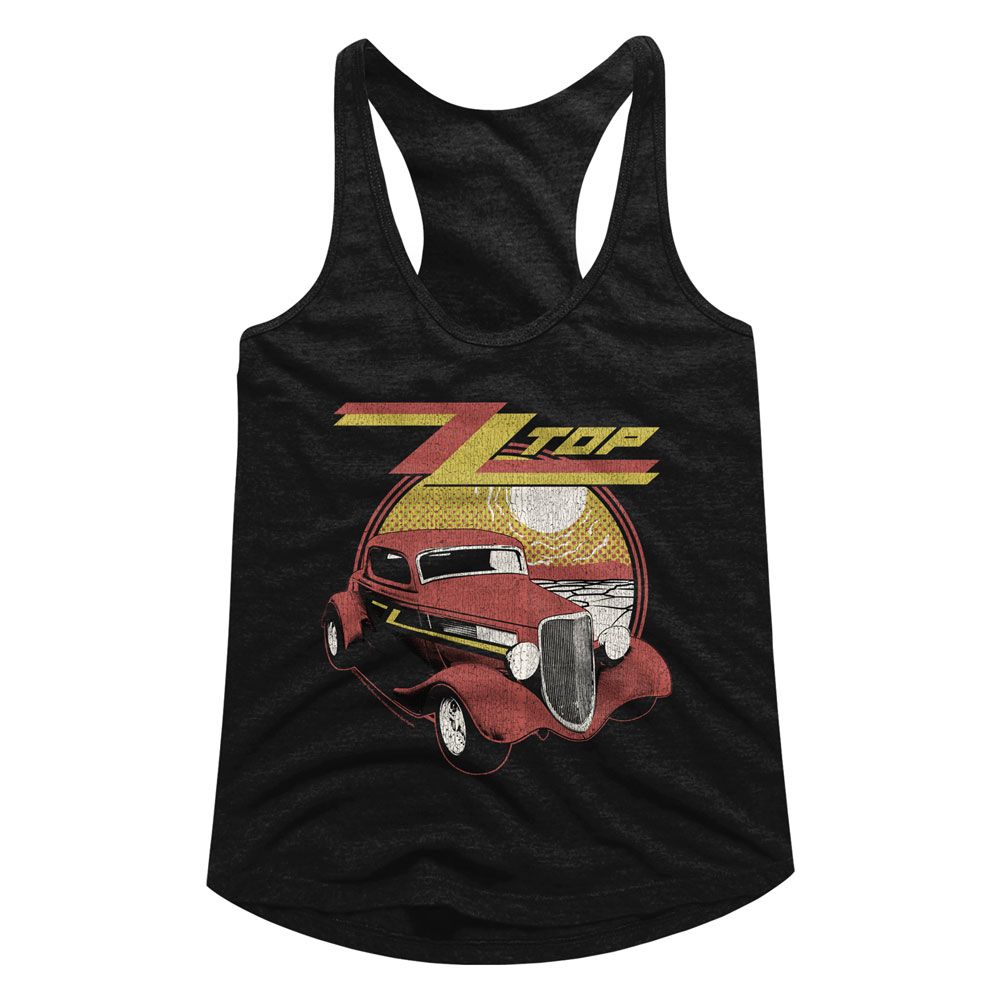 ZZ Top Eliminator Official Ladies Racerback Shirt Hoodie, Sweatshirt | ZylaModa.com