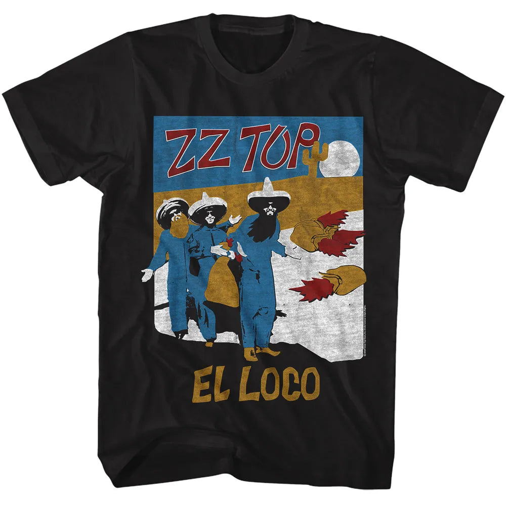 ZZ Top El Loco Official T-shirt Style001 Hoodie, Sweatshirt | ZylaModa.com