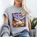 Zero Dog Halloween Starry Night Shirt, Nightmare Before Christmas Tees, land Spooky Season Shirt, land Oogie Boogie Bash...