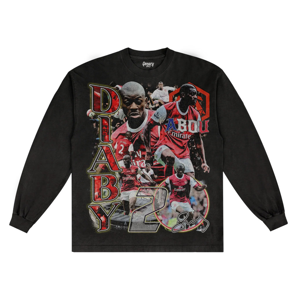 Abou Diaby Streets Won't Forget Long Sleeved Tee Hoodie, Sweatshirt | ZylaModa.com (Image 3)