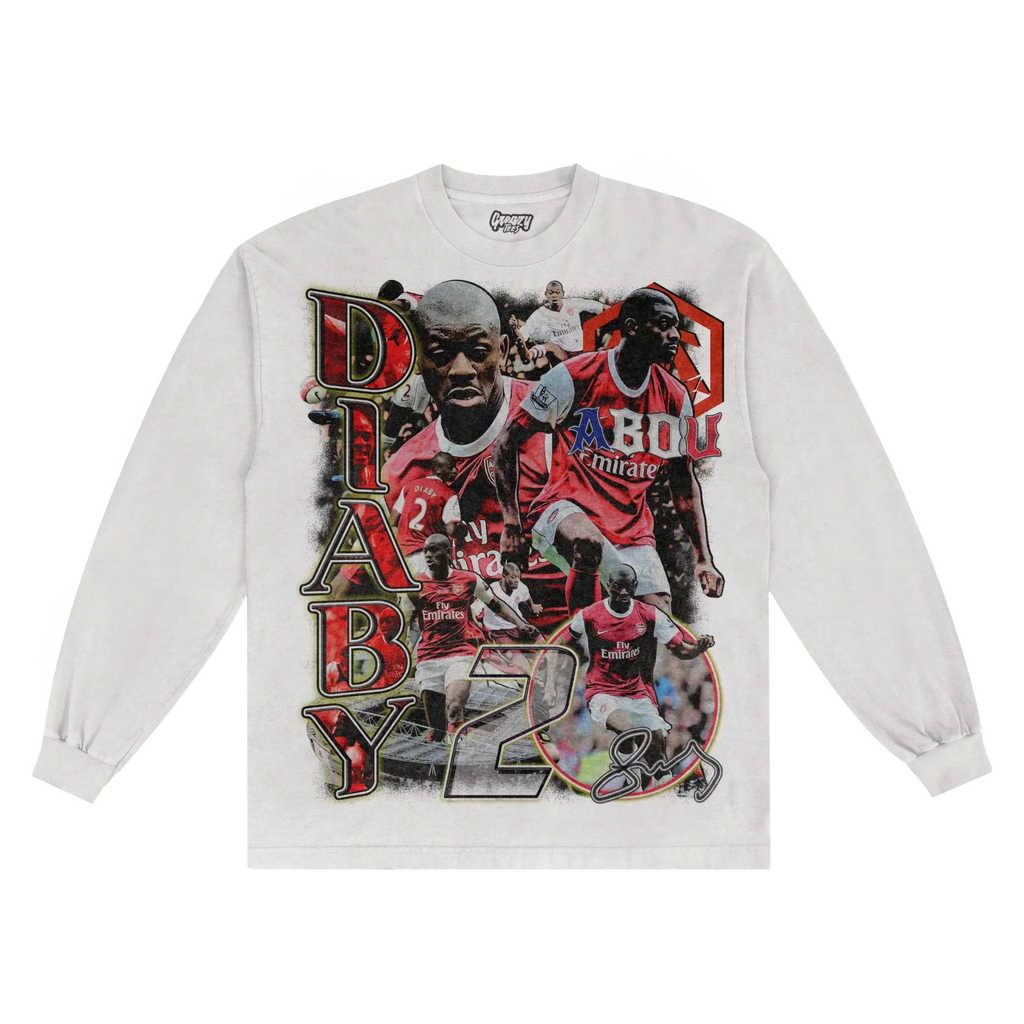 Abou Diaby Streets Won't Forget Long Sleeved Tee Hoodie, Sweatshirt | ZylaModa.com (Image 1)