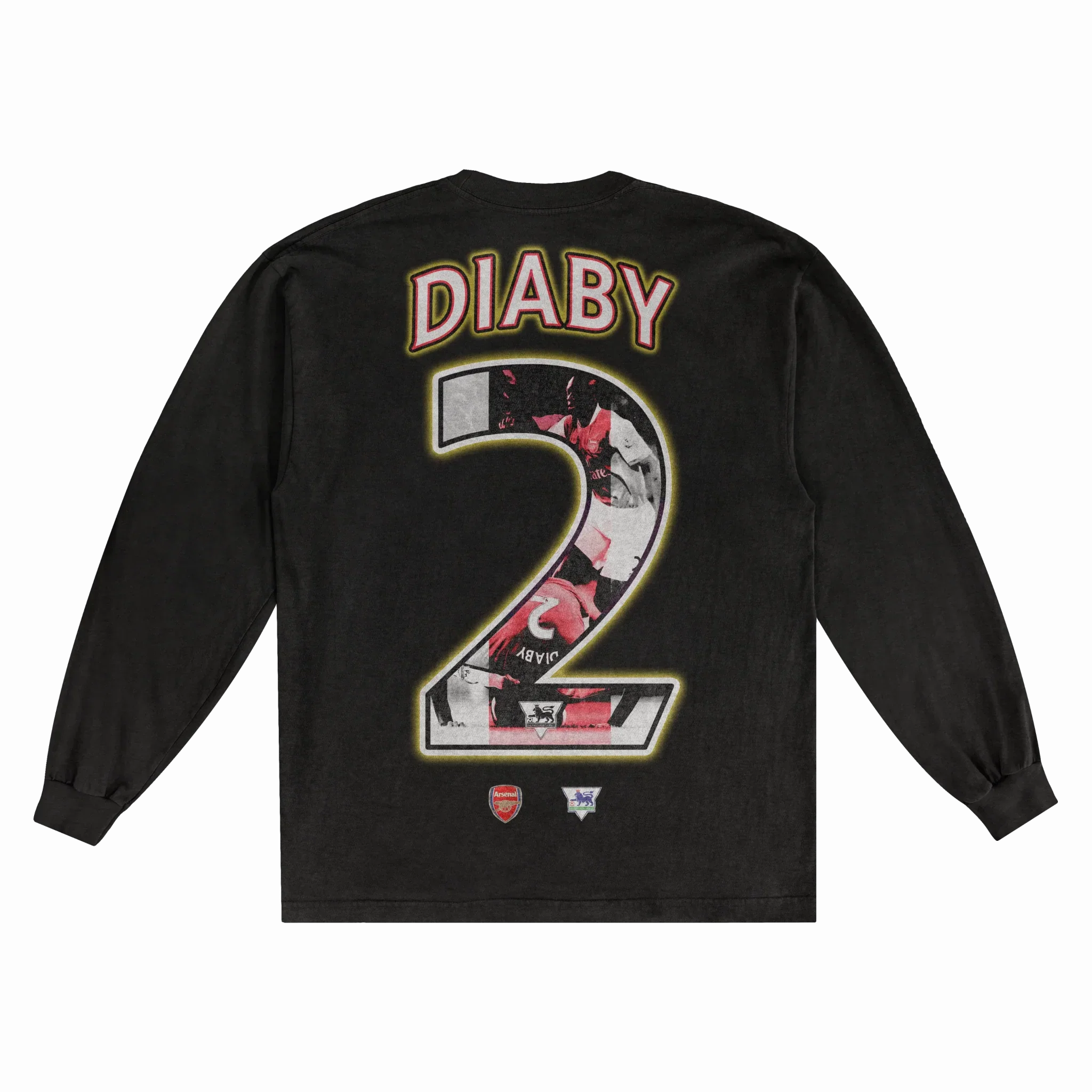 Abou Diaby Streets Won't Forget Long Sleeved Tee Hoodie, Sweatshirt | ZylaModa.com (Image 4)