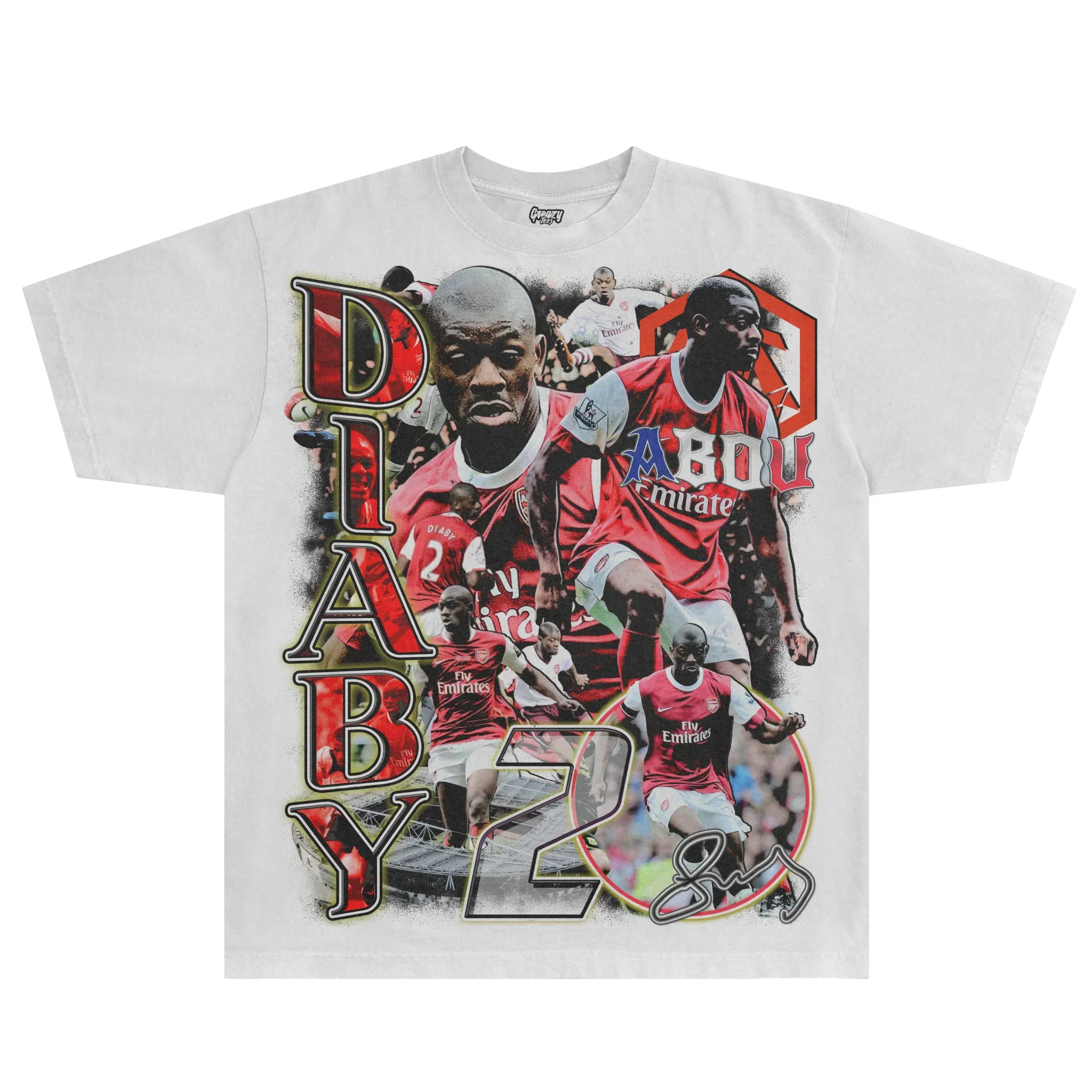 Abou Diaby Streets Wont Forget Tee Hoodie, Sweatshirt | ZylaModa.com (Image 1)