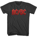 AC/DC - Distress Red Boyfriend Tee Hoodie, Sweatshirt | ZylaModa.com