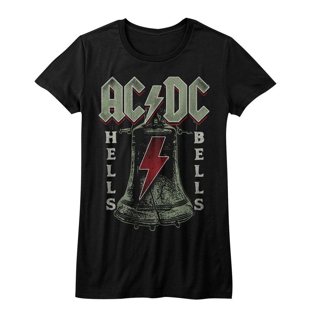 AC/DC - Hells Bells Womens T-Shirt Hoodie, Sweatshirt | ZylaModa.com