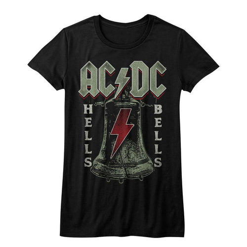 AC/DC - Hells Bells Womens T-Shirt Hoodie, Sweatshirt | ZylaModa.com
