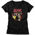 AC/DC - Highway To Hell Circle Womens T-Shirt Hoodie, Sweatshirt | ZylaModa.com
