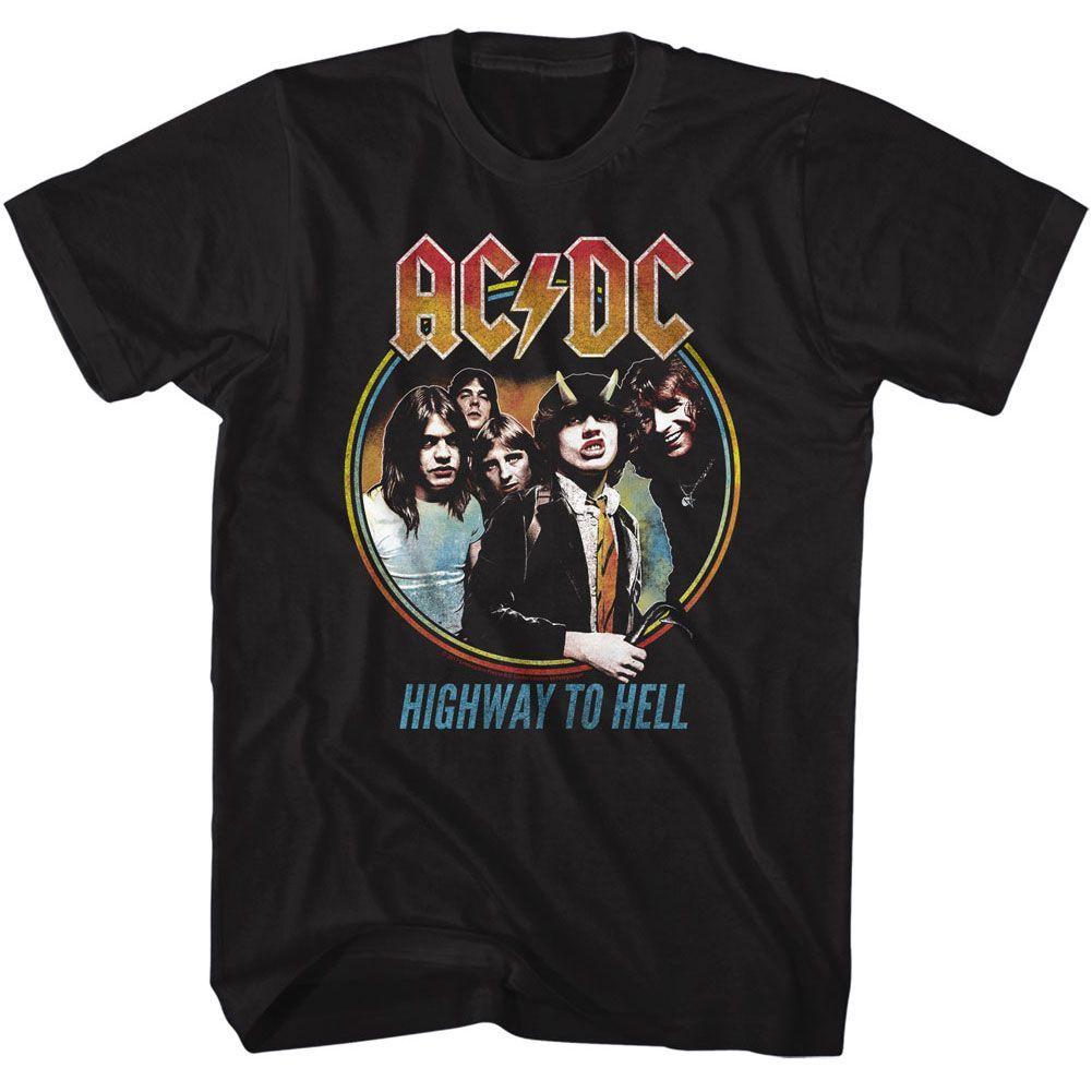 AC/DC - Highway To Hell Tricolor T-Shirt Hoodie, Sweatshirt | ZylaModa.com (Image 2)