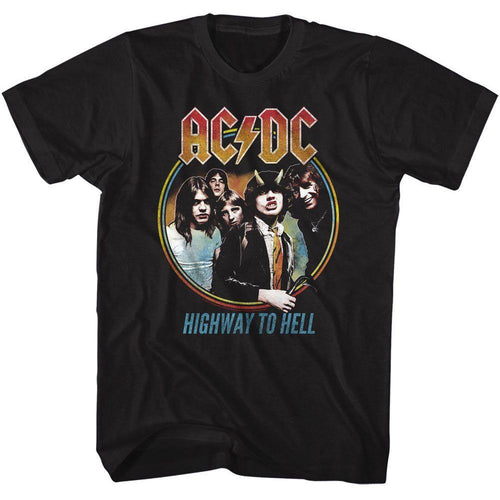AC/DC - Highway To Hell Tricolor T-Shirt Hoodie, Sweatshirt | ZylaModa.com (Image 2)