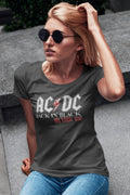 AC/DC - In Black UK Tour Boyfriend Tee Hoodie, Sweatshirt | ZylaModa.com (Image 1)