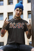 AC/DC - Leopard Print Logo T-Shirt Hoodie, Sweatshirt | ZylaModa.com (Image 1)