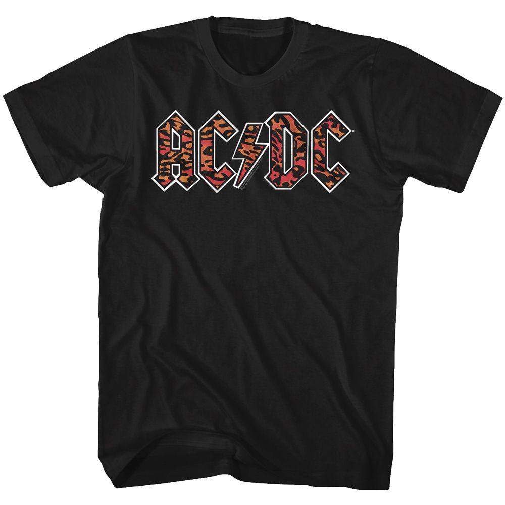 AC/DC - Leopard Print Logo T-Shirt Hoodie, Sweatshirt | ZylaModa.com (Image 2)