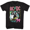 AC/DC - Neon Highway Boyfriend Tee Hoodie, Sweatshirt | ZylaModa.com