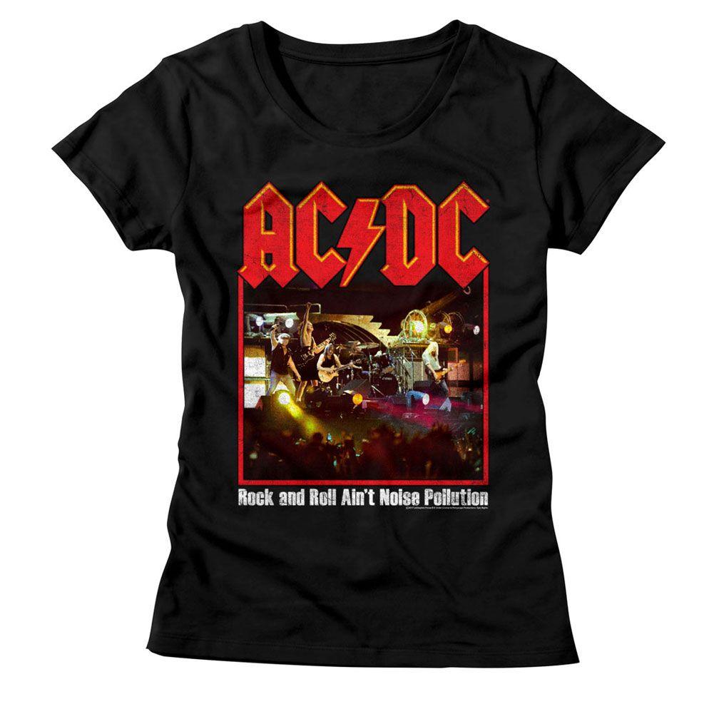 AC/DC - Noise Pollution 2 Womens T-Shirt Hoodie, Sweatshirt | ZylaModa.com