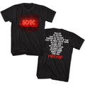 AC/DC - Pwrup Track List Boyfriend Tee Hoodie, Sweatshirt | ZylaModa.com