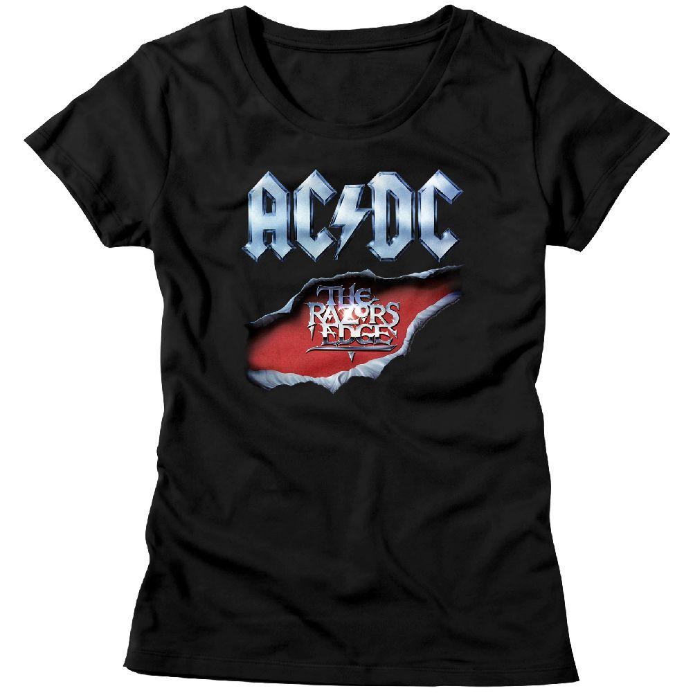 AC/DC - Razors Edge Womens T-Shirt Hoodie, Sweatshirt | ZylaModa.com