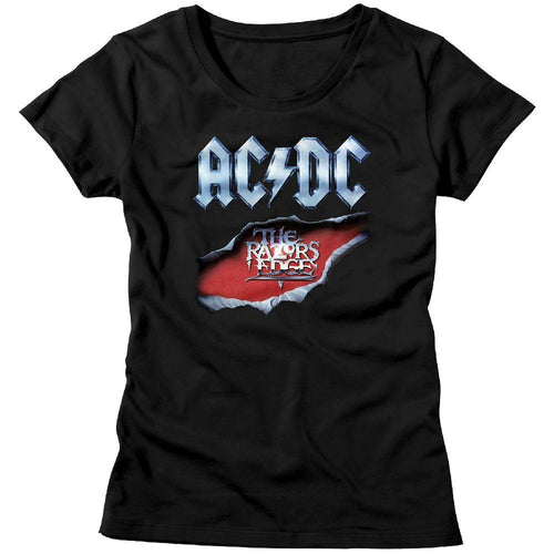 AC/DC - Razors Edge Womens T-Shirt Hoodie, Sweatshirt | ZylaModa.com