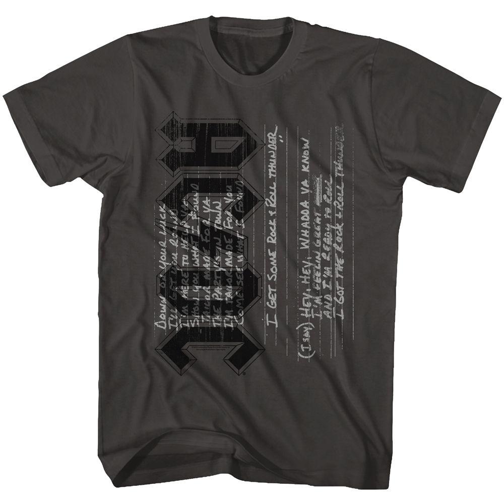 AC/DC - Rock & Roll Thunder Tour Boyfriend Tee Hoodie, Sweatshirt | ZylaModa.com (Image 2)