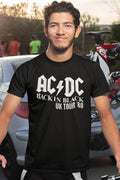 AC/DC - UK Tour Solid White T-Shirt Hoodie, Sweatshirt | ZylaModa.com (Image 1)
