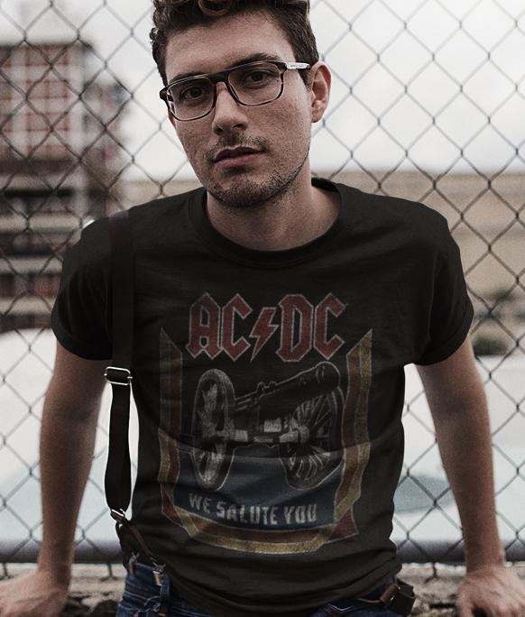 AC/DC - We Salute You T-Shirt Style001 Hoodie, Sweatshirt | ZylaModa.com (Image 1)