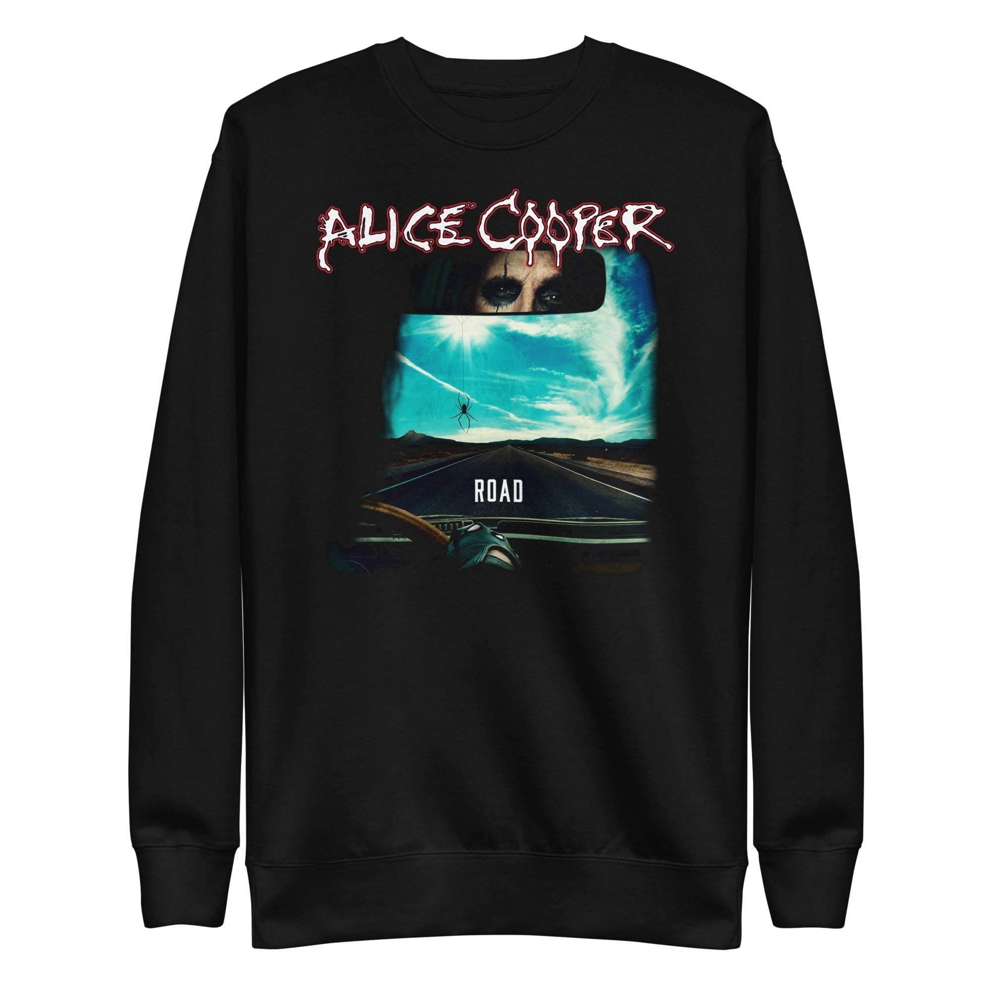 Alice Cooper On The Road Mens Sweatshirt Black T-Shirts, Hoodie | ZylaModa.com