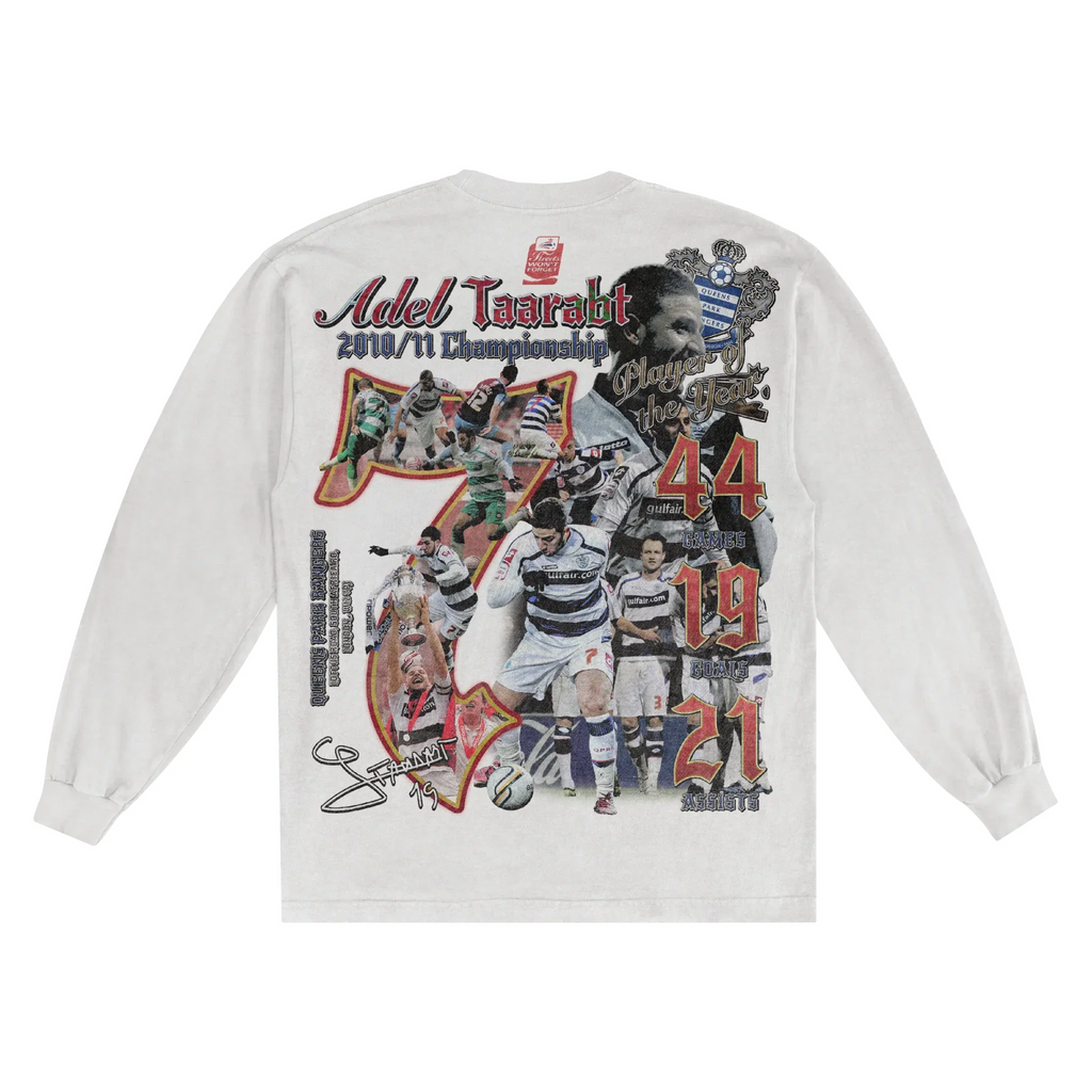 Adel Taarabt Classic Long Sleeved Tee Hoodie, Sweatshirt | ZylaModa.com (Image 2)