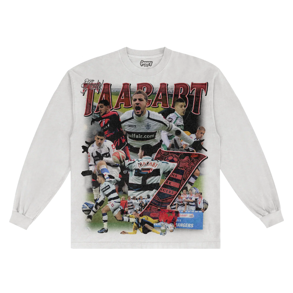 Adel Taarabt Classic Long Sleeved Tee Hoodie, Sweatshirt | ZylaModa.com (Image 1)