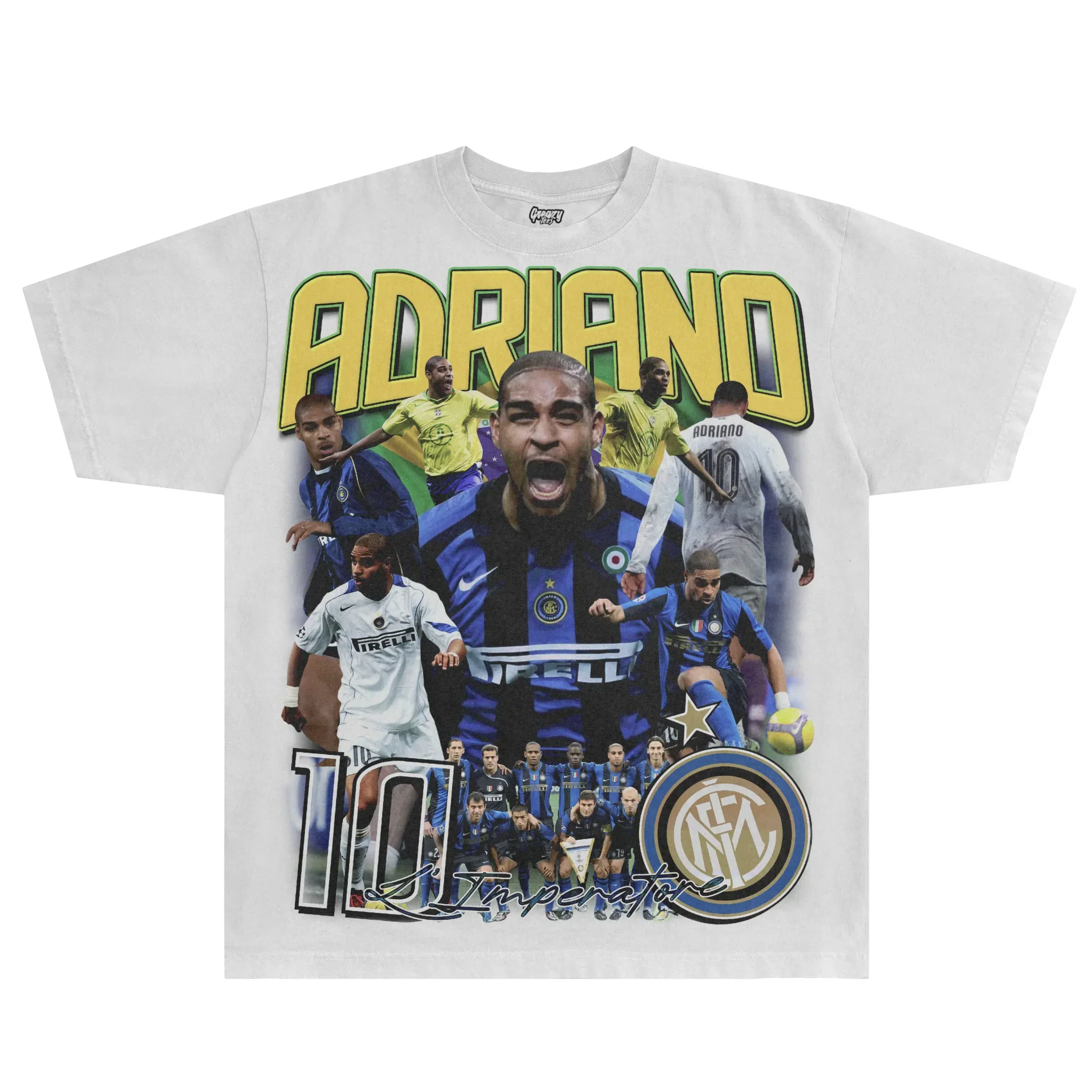 Adriano Inter Milan Classic Tee Hoodie, Sweatshirt | ZylaModa.com (Image 1)
