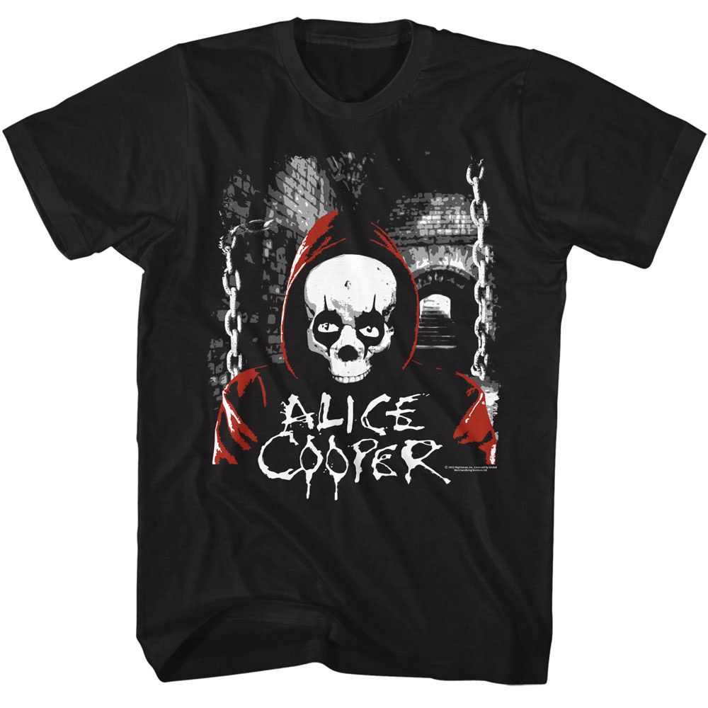Alice Cooper - Hooded Skull Boyfriend Tee Hoodie, Sweatshirt | ZylaModa.com