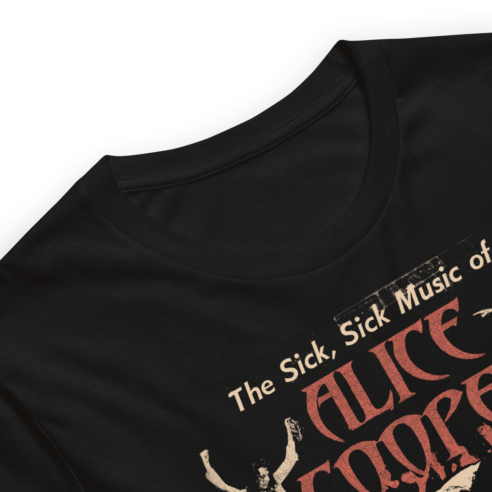 Alice Cooper - Sick Sick Jumbo Print T-Shirt Hoodie, Sweatshirt | ZylaModa.com (Image 4)