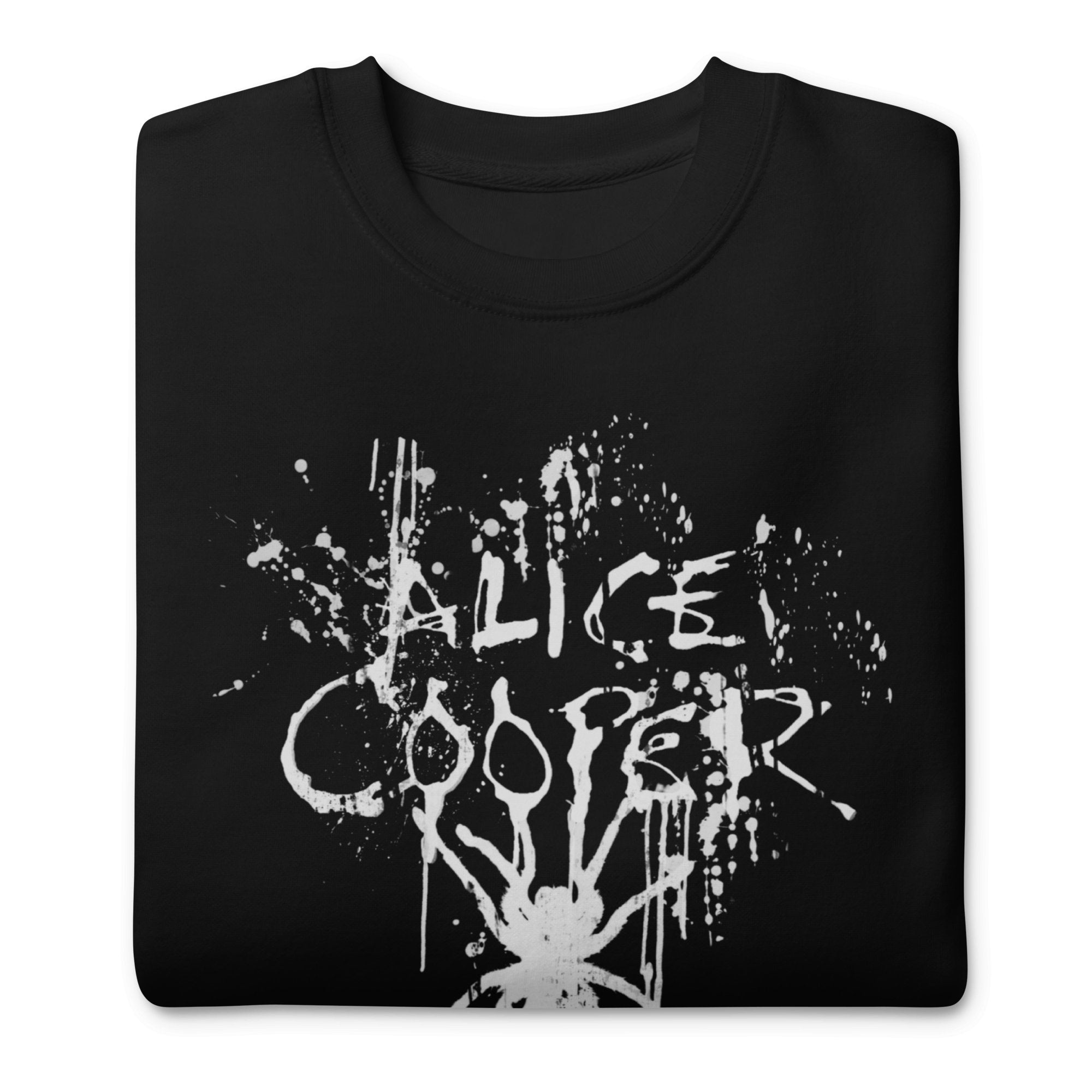 Alice Cooper Spider Drip Jumbo Print Sweatshirt T-Shirts, Hoodie | ZylaModa.com (Image 2)