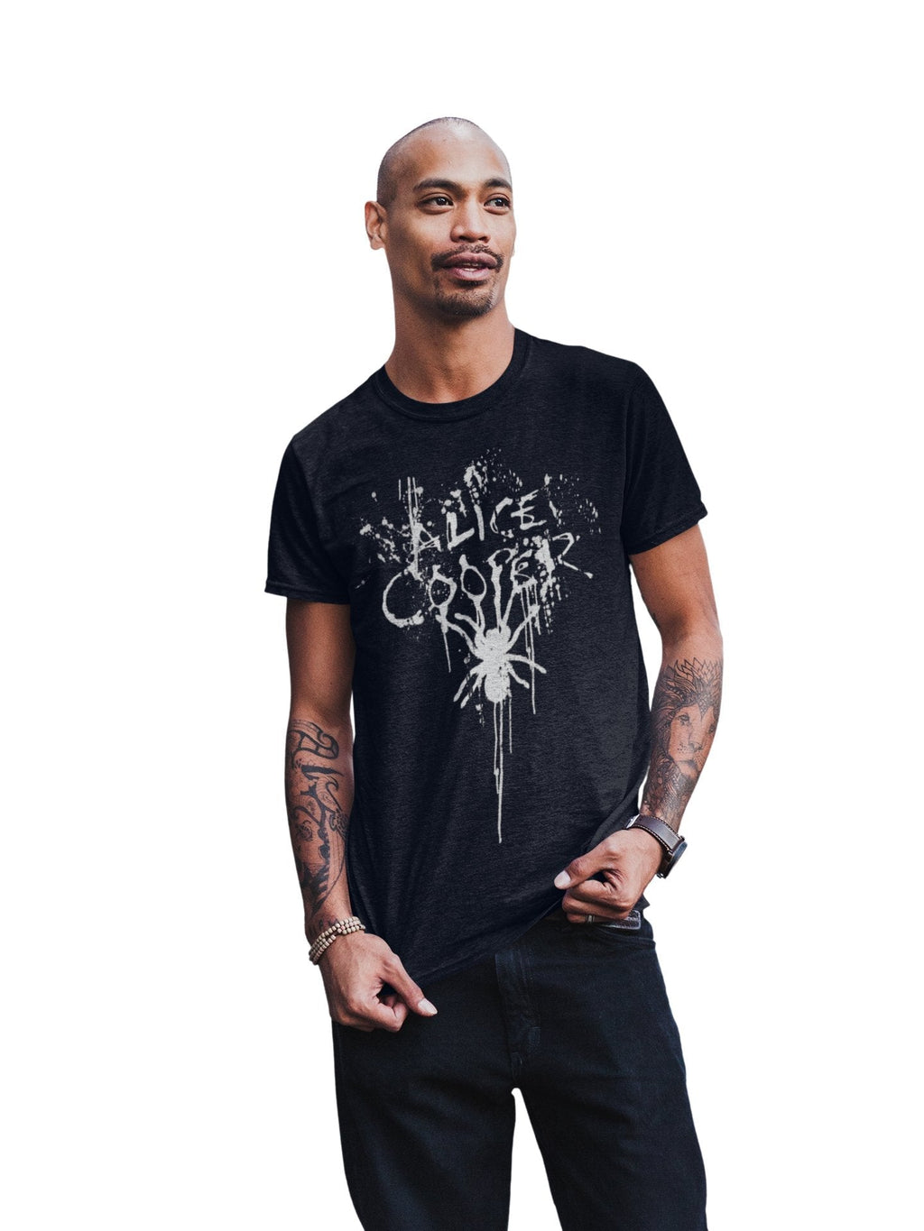 Alice Cooper Spider Drip Jumbo Print T-Shirt Hoodie, Sweatshirt | ZylaModa.com (Image 3)