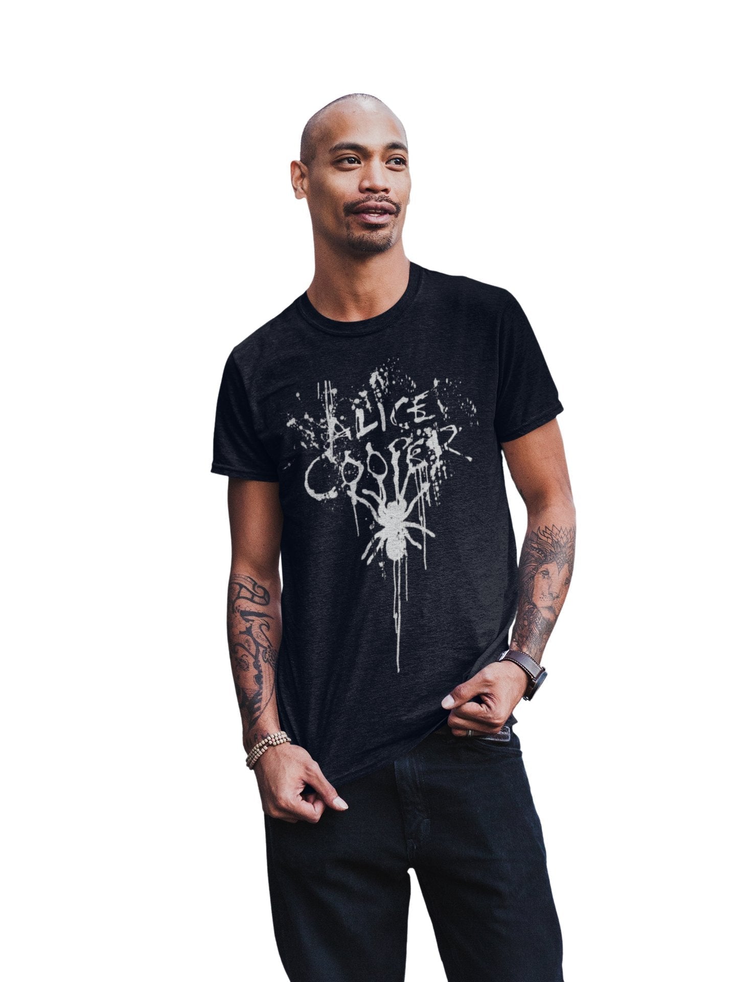 Alice Cooper Spider Drip Jumbo Print T-Shirt Hoodie, Sweatshirt | ZylaModa.com (Image 3)
