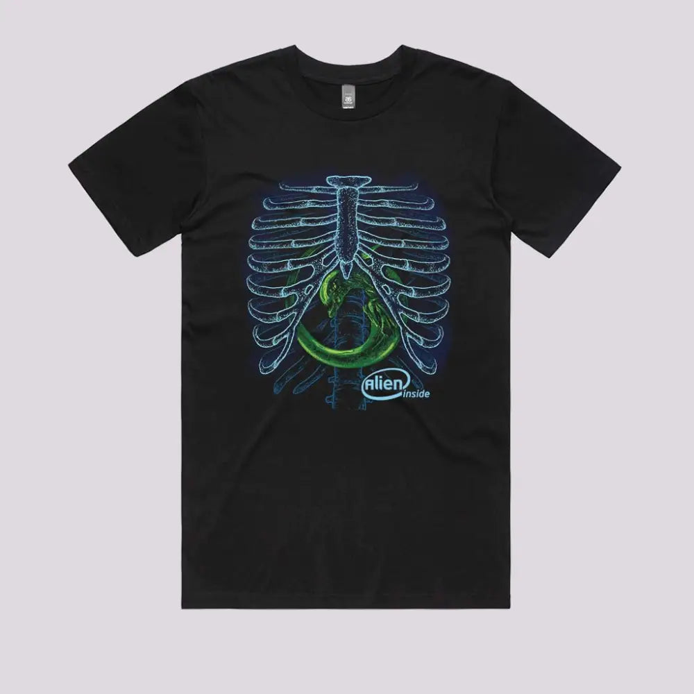 Alien Inside T-Shirt Hoodie, Sweatshirt | ZylaModa.com (Image 2)