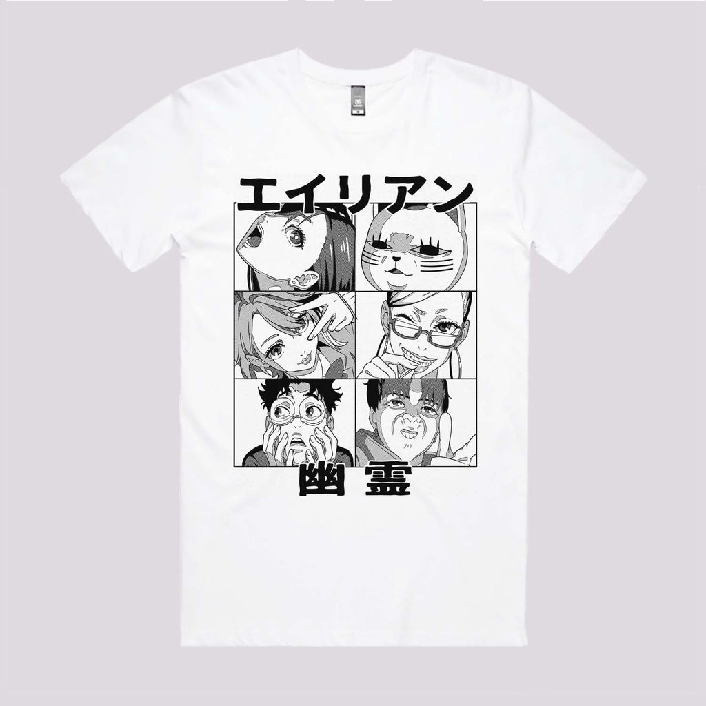 Aliens and Ghosts T-Shirt Hoodie, Sweatshirt | ZylaModa.com (Image 2)