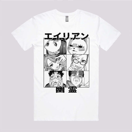 Aliens and Ghosts T-Shirt Hoodie, Sweatshirt | ZylaModa.com (Image 2)