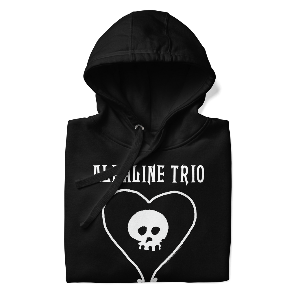 Alkaline Trio Heart Skull Hoodie T-Shirts, Sweatshirt | ZylaModa.com (Image 1)