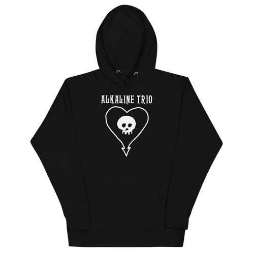 Alkaline Trio Heart Skull Hoodie T-Shirts, Sweatshirt | ZylaModa.com (Image 2)