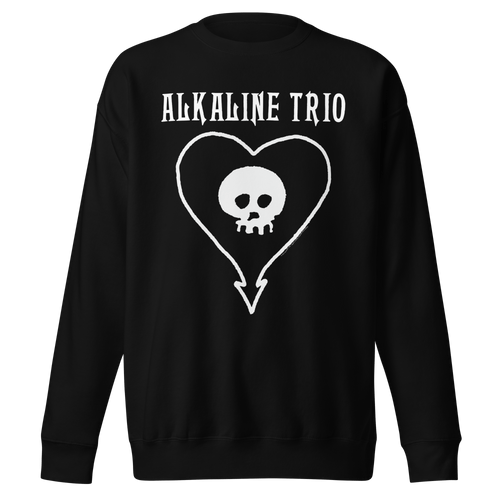 Alkaline Trio Heart Skull Sweatshirt T-Shirts, Hoodie | ZylaModa.com (Image 1)