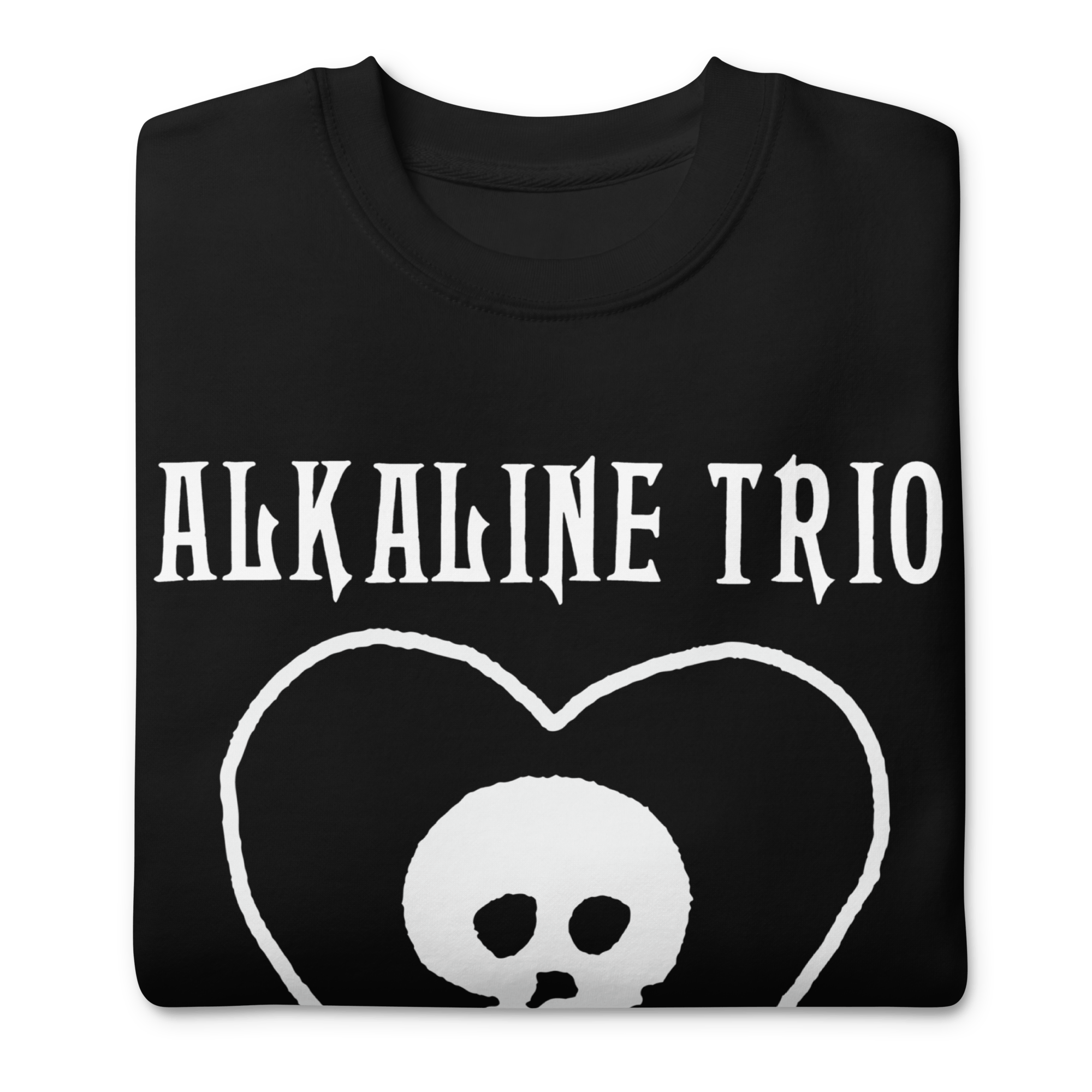 Alkaline Trio Heart Skull Sweatshirt T-Shirts, Hoodie | ZylaModa.com (Image 2)