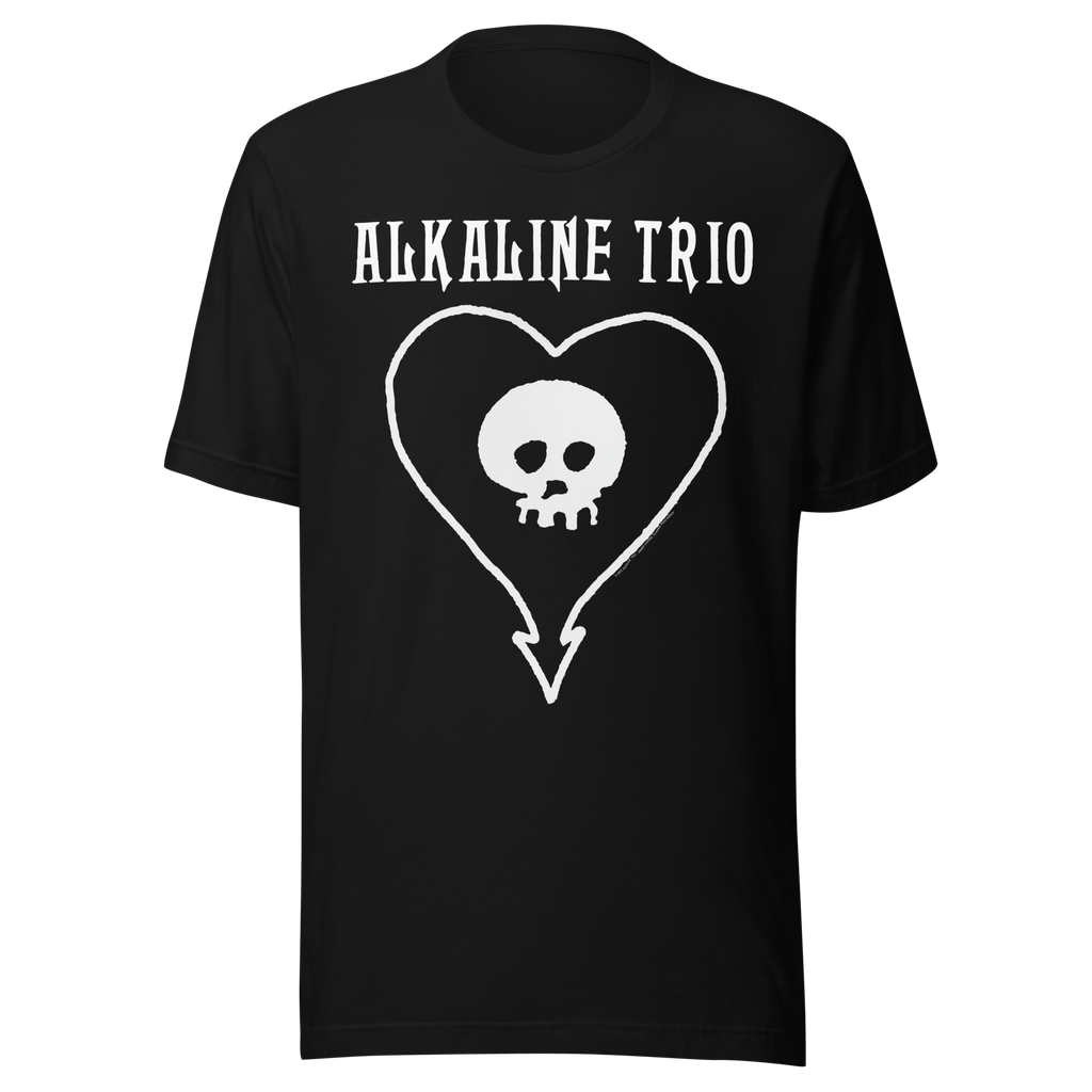 Alkaline Trio Heart Skull T-Shirt Hoodie, Sweatshirt | ZylaModa.com (Image 1)