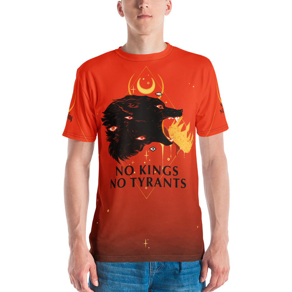 No Kings No Tyrants, Men's Sublimation T-Shirt Hoodie, Sweatshirt | ZylaModa.com (Image 5)