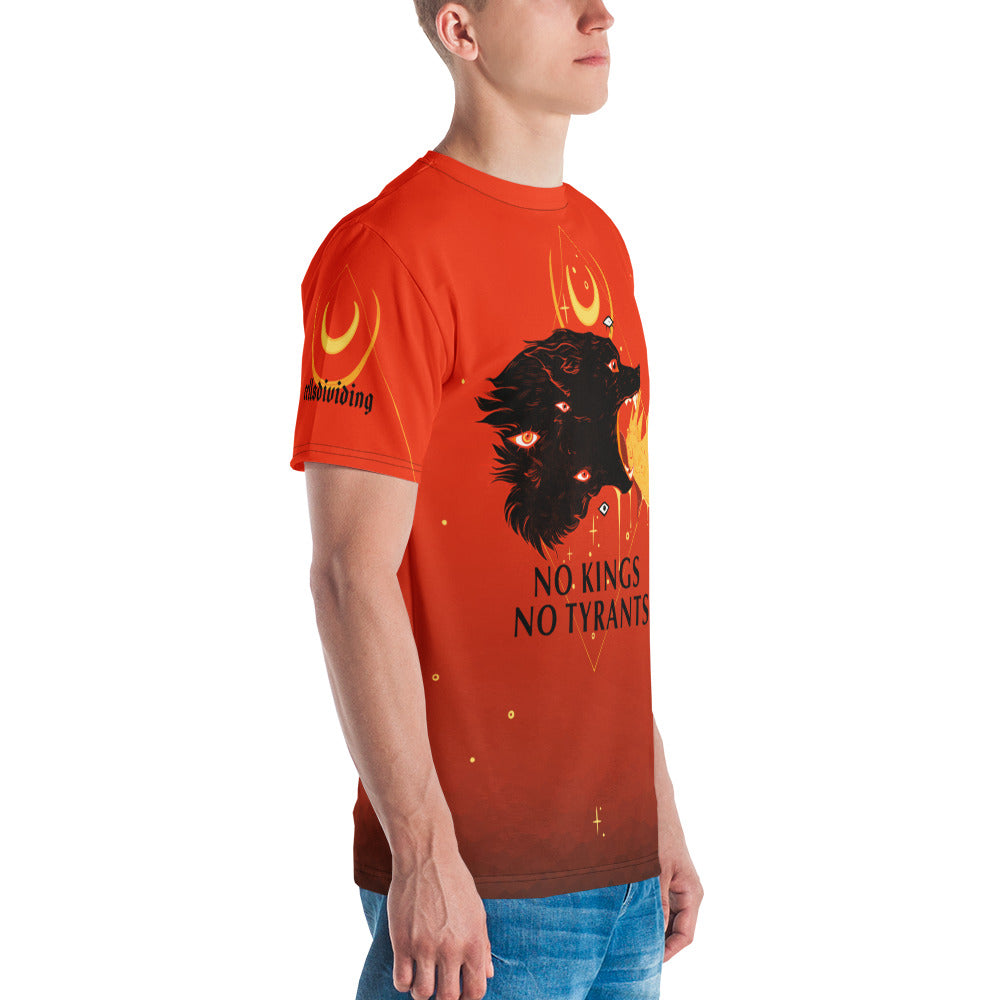 No Kings No Tyrants, Men's Sublimation T-Shirt Hoodie, Sweatshirt | ZylaModa.com (Image 3)