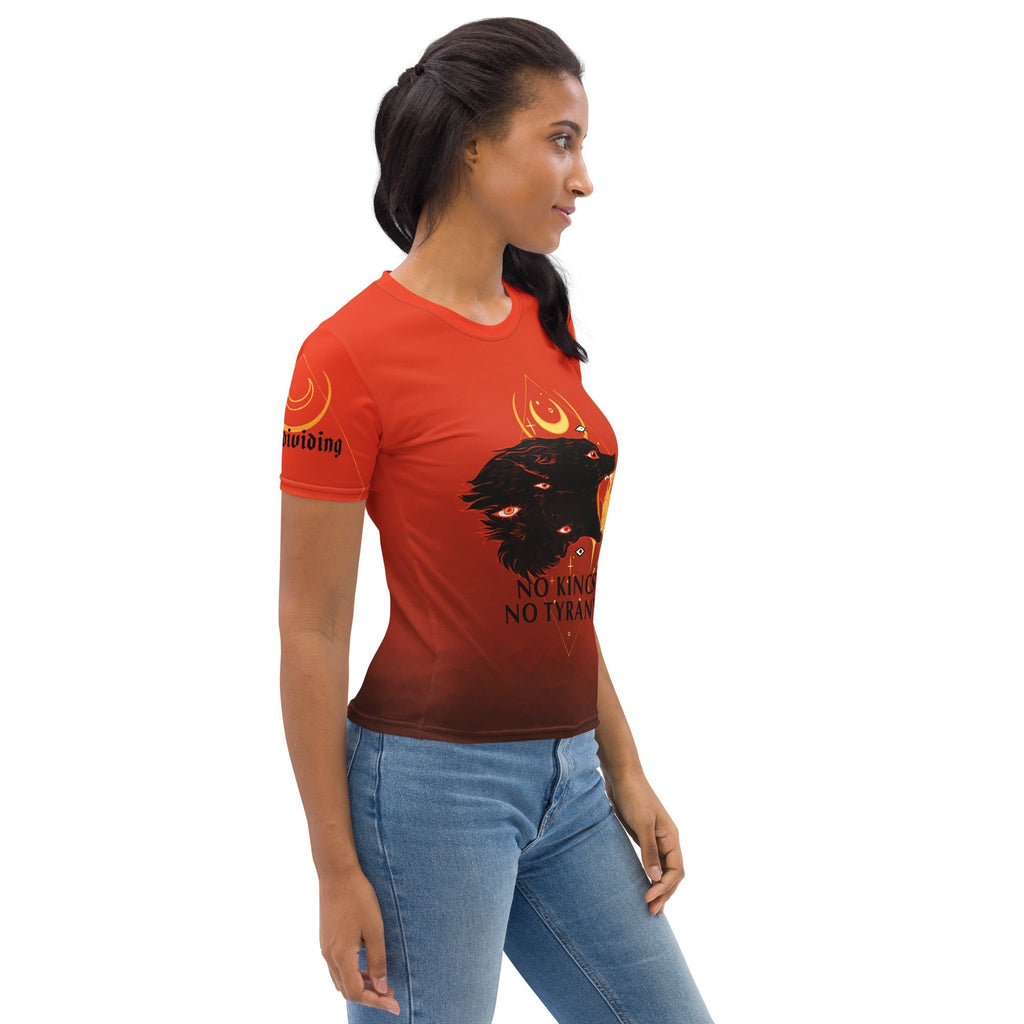 No Kings No Tyrants, Women's Sublimation T-Shirt Hoodie, Sweatshirt | ZylaModa.com (Image 2)