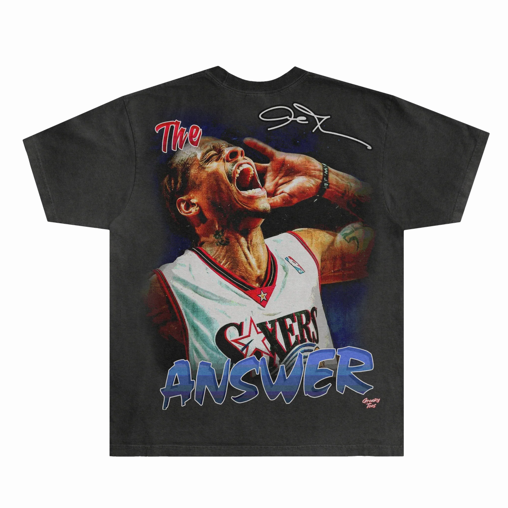 Allen Iverson 76ers Classic Tee Hoodie, Sweatshirt | ZylaModa.com (Image 4)