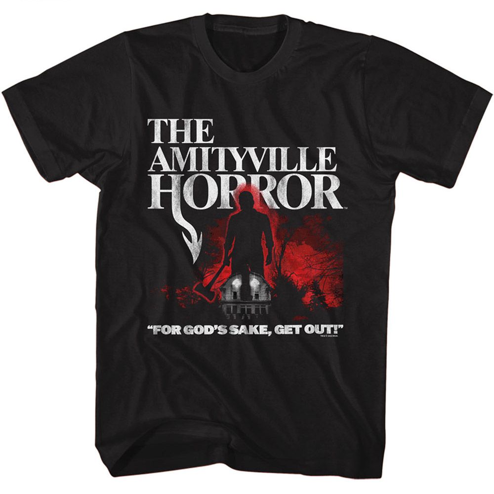 Amityville Horror - Amityville Horror Lutz With Axe Shadow Boyfriend Tee Hoodie, Sweatshirt | ZylaModa.com