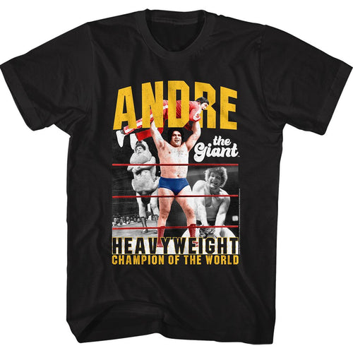 Andre The Giant - Heavyweight Champ T-Shirt Hoodie, Sweatshirt | ZylaModa.com