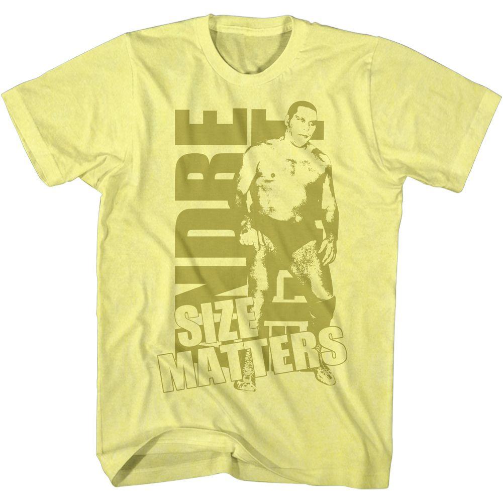 Andre The Giant - Size Gold Boyfriend Tee Hoodie, Sweatshirt | ZylaModa.com